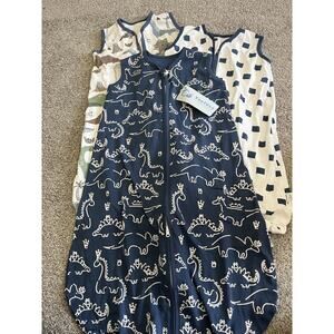 Lot Of Three Yoofoss Baby Sleep Sacks Size 6 - 12 Months New Blue Baby Boy M6